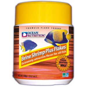 Ocean Nutrition Brine Shrimp Plus Flake - 34 gr.