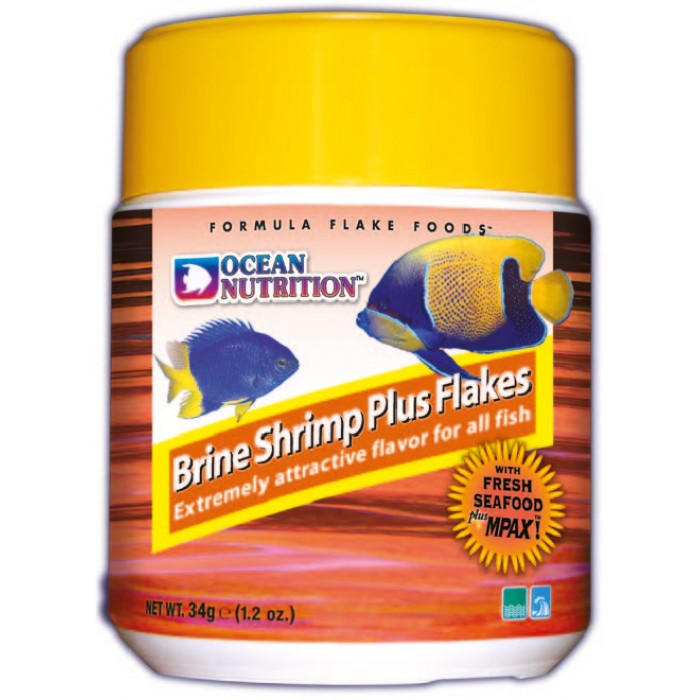 Ocean Nutrition Brine Shrimp Plus Flake - 34 gr.