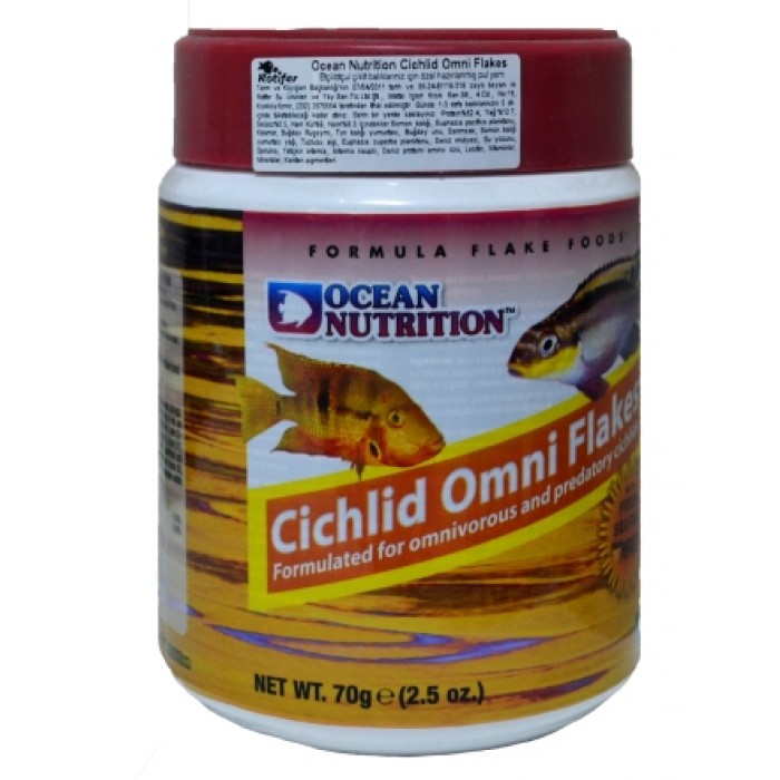 Ocean Nutrition Cichlid Omni Flake 71 gr.