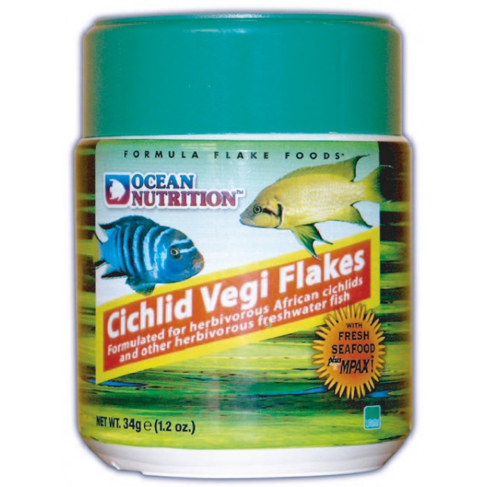 Ocean Nutrition Cichlid Vegi Flake 34 gr.