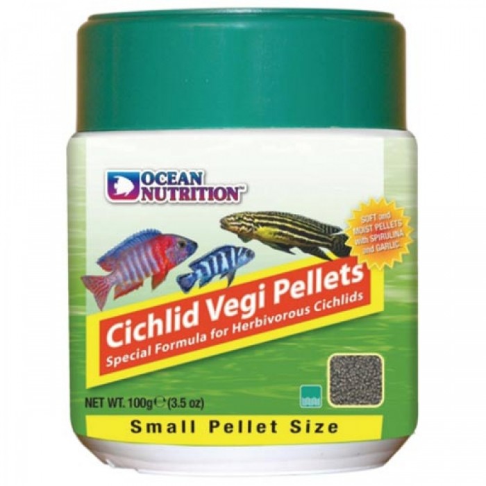 Ocean Nutrition Cichlid Vegi Pellets Small 100 gr.