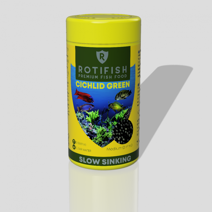 Rotifish Cichlid Green Medium Batan 100ml (50gr)